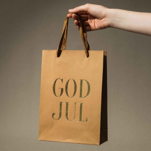 Julklappspåsar för julförsäljning